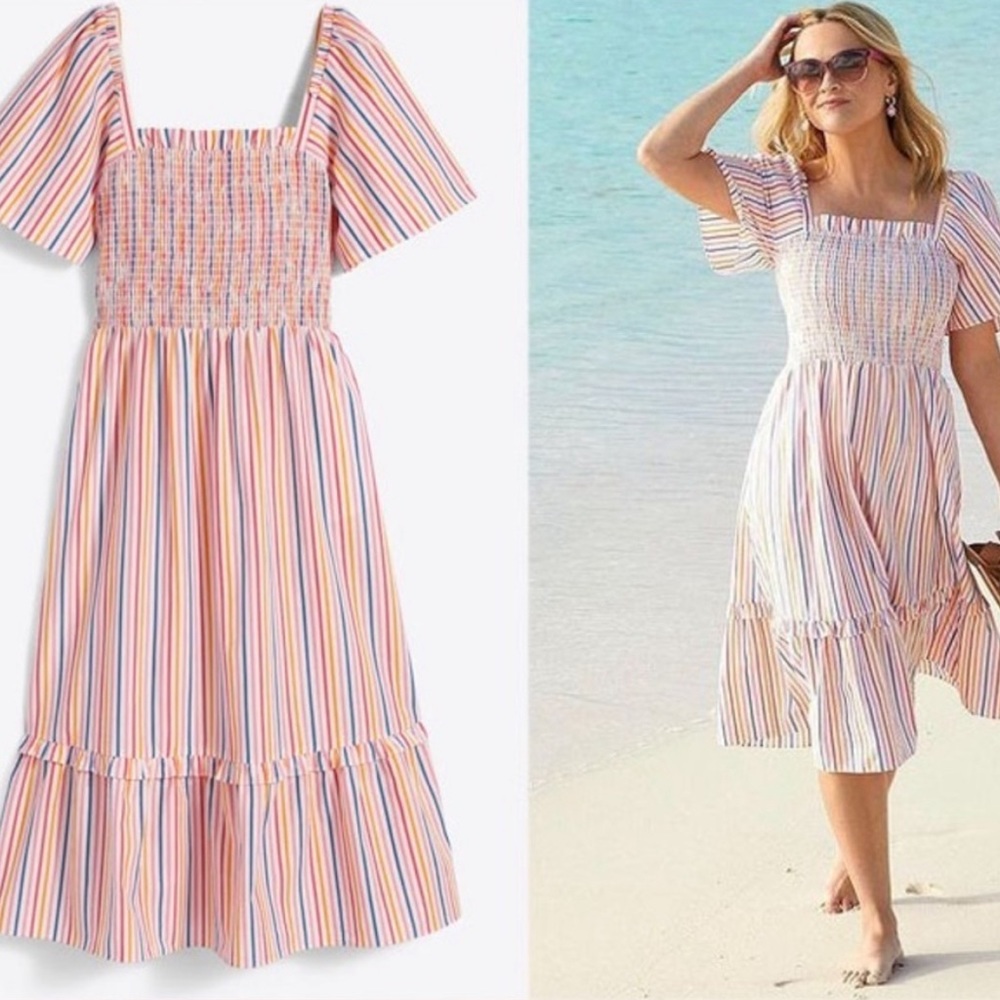 NWT Draper James Deanna smocked dress